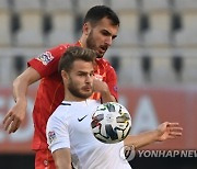 NORTH MACEDONIA SOCCER UEFA NATIONS LEAGUE