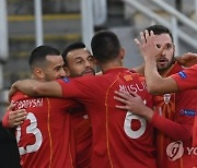 NORTH MACEDONIA SOCCER UEFA NATIONS LEAGUE