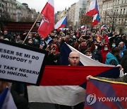 CZECH REPUBLIC PROTEST VELVET REVOLUTION PANDEMIC CORONAVIRUS CO