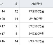 하남 망월동 미사강변골든센트로 59㎡ 7억9500만원에 거래