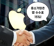 애플, 중소개발사 앱수수료 30%→15% 인하!..중소개발사 매출 기준은?