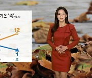 [날씨] 내일 100mm 늦가을 폭우..그치면 기온 '뚝'