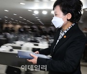 [포토]김현미, 전세난 심화에.."시간 갖고 좀 더 봐야"