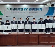 환경부, 2025년까지 도시 훼손지 25곳 생태계 복원 나선다