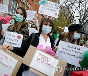 BELGIUM MEDICAL STAFF PROTEST