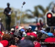 SOUTH AFRICA EFF PROTEST RACISM