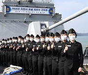 '바다의 탑건' 해군 포술 최우수 전투함에 광주함