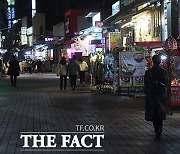 [TF사진관] 수도권 사회적 거리두기 2단계 임박..'발걸음 끊긴 번화가'