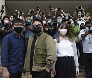 홍콩 민주화운동 주역 3명 '수감'