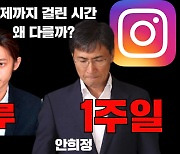 "정준영은 하루, 안희정은 1주일" 인스타 삭제..왜 다를까? [IT선빵!]