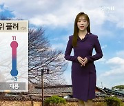 [날씨] 대전·세종·충남 내일 낮부터 추위 풀려..밤 한때 미세먼지 '나쁨'