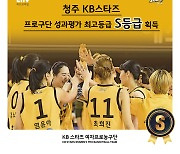 여자농구 KB스타즈, '프로구단 간 성과평가'에서 S등급 획득