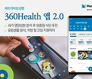 메트라이프생명, 식단·운동 추천하는 '360헬스 앱 2.0' 출시