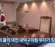 연찬회 물의 대전 대덕구의원 무더기 징계