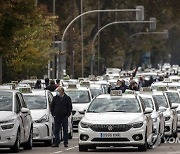 Spain Taxi Protest