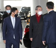 인천공항 도착한 왕이 중국 외교부장