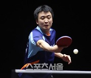 정영식, 마롱에 2-3 석패..'WTT 마카오' 4강행 좌절