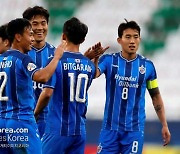 [ACL 리뷰] '김인성 결승골' 울산, 퍼스에 2-0 승..'16강 9부 능선 넘었다'