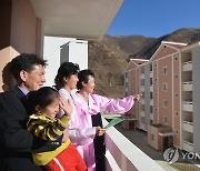 북한, 태풍 피해 검덕지구에 주택·공공건물 등 건설