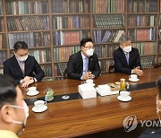 국립연천현충원 조성사업 실시협약 체결식 참석한 박삼득 보훈처장