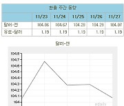 (표)환율 주간 동향