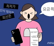 [사건의 재구성]휴대폰 대리점 찾은 '호갱'..요금 명세서 월 400만원