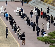 수능 코앞인데 학생 신규 확진자 36명..수업일 조정 학교도 300여곳