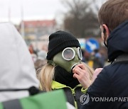 POLAND GERMANY ANTI CORONAVIRUS RESTRICTION PROTEST