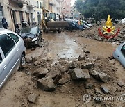 Italy Sardinia Mudslide