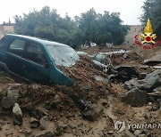 Italy Sardinia Mudslide