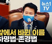 [영상]정진석 "김여정 하명법·존경법" VS 송영길 "최소한 존중 좀 하라"