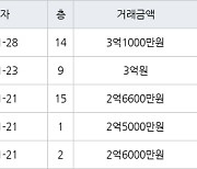 부산 명지동 명지 협성휴포레 54㎡ 3억1900만원.. 역대 최고가