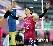 공격성공시킨 김연경..36득점.