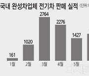 전용모델 대기 수요에 전기車 판매량 '뚝'