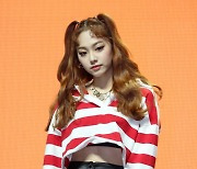 구구단 미나, 코로나19 검사.."확진자와 동선 겹쳐"