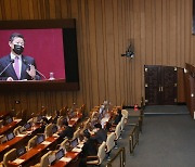 이철규 국민의힘 의원 '무제한 토론, 벌써 6시간째'