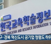 대구·경북 혁신도시 공기업 청렴도 하위권