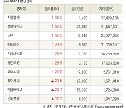 [fnRASSI]장마감, 코스닥 상승 종목(지엘팜텍 30.0% ↑)