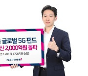 키움 글로벌 5G 펀드, 순자산 2000억원 돌파