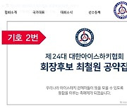 '맷값 폭행' 최철원, 대한아이스하키협회장 당선