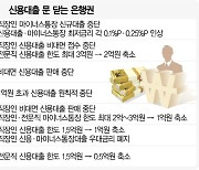 '하늘의 별따기' 신용대출..풍선효과 우려 고조