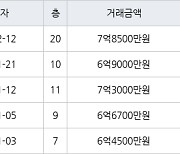 부산 명지동 부산명지 더 에듀 팰리스 부영 91㎡ 7억8500만원.. 역대 최고가