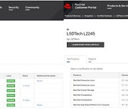 엘에스디테크, 레드햇 전 부문 인증 완료.. "고성능 서버 영업 탄력"