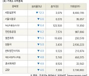 [fnRASSI]장마감, 거래소 하락 종목(세원셀론텍 -12.3% ↓)