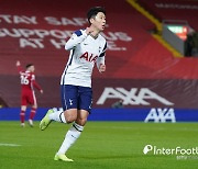 '리버풀전 동점골' 손흥민, EPL 파워랭킹 7위→5위 상승..1위는 래쉬포드