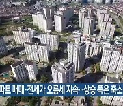 전북 아파트 매매·전세가 오름세 지속..상승 폭은 축소