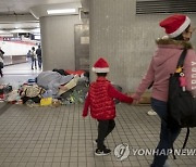 Virus Outbreak Hong Kong Christmas