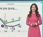 [날씨클릭] 내일 전국 비, 눈..모레부터 한파, 체감 -20도