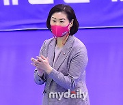 박미희 "이다영 교체, 한번 쉬어가는게 낫다고 판단"