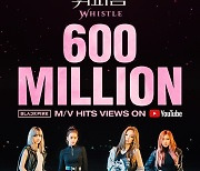 Blackpink's 'Whistle' hits 600 million views on YouTube